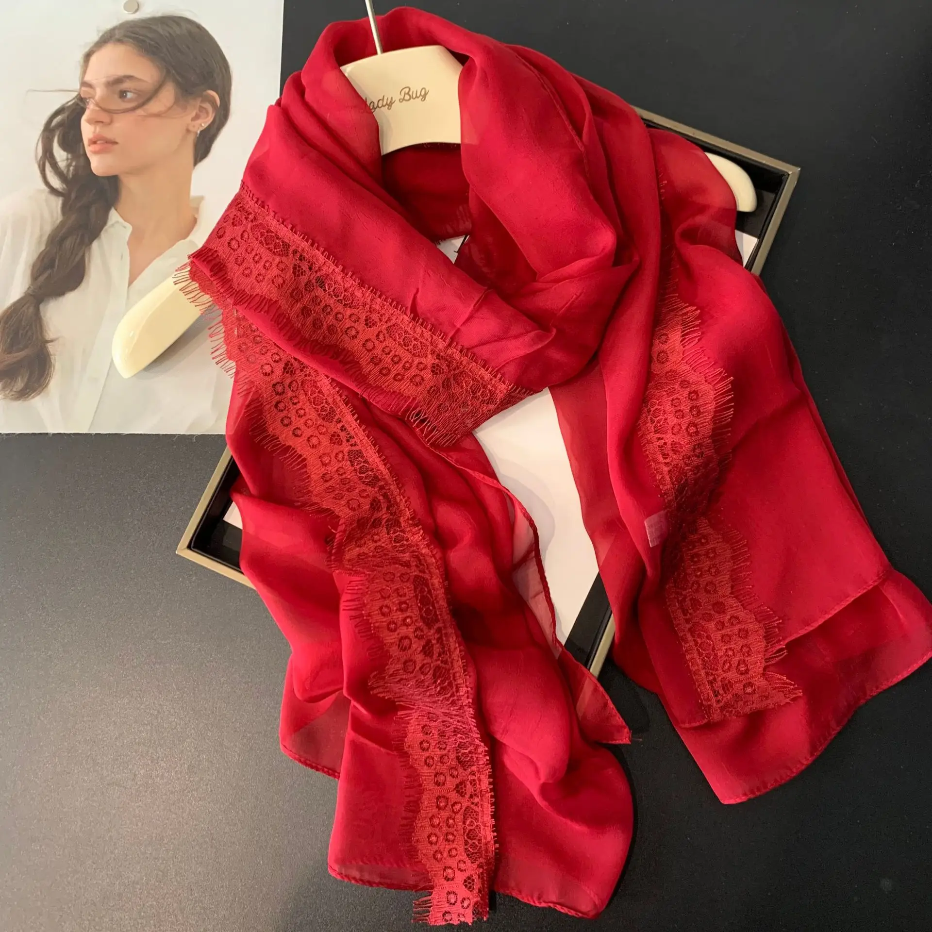 Thumbnail 2 - #21 Cheapest Silk Scarves Deals You Can Get