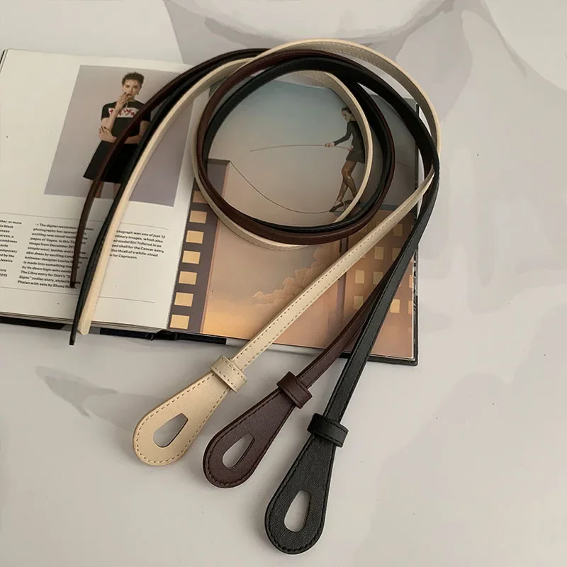 Mode Nieuwe Pak Trui Riem Zwarte Vrouwen Riem Luxe Decoratieve Jurk Riem