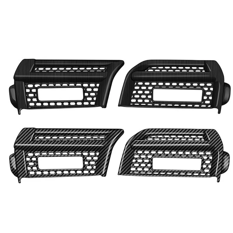 T3LF Interior Dashboard Air Outlet Frame Trim Cover for 2026 Left-Drive Model, 2 Piece ABS Pair with Adhesive Backing