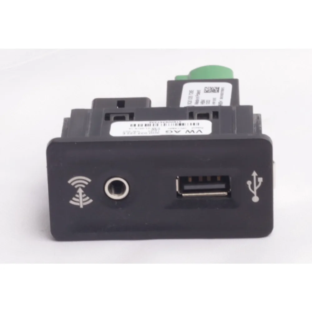 5G0035222E 5Q0035726E USB And AUX-IN Port In Connection Plug For VW Golf  Passat Play MDI USB AMI Install Plug Socket 5Q0035724