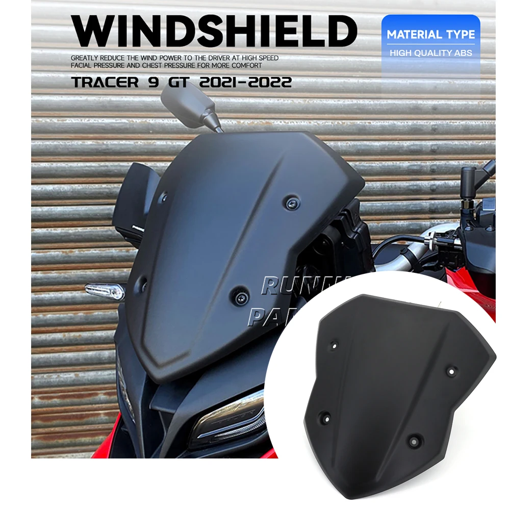 Tracer 9 Accessories Tracer9 GT 2021 2022 for Yamaha Tracer-9 Motorcycle Windshield Fly Screen Windscreen Deflector