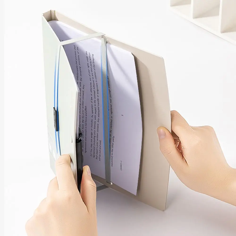 

New Portable Foldable Folders Versatile Organize Artifacts Folding Board Folder A4 To A5 Test Paper Storage Tool School Office