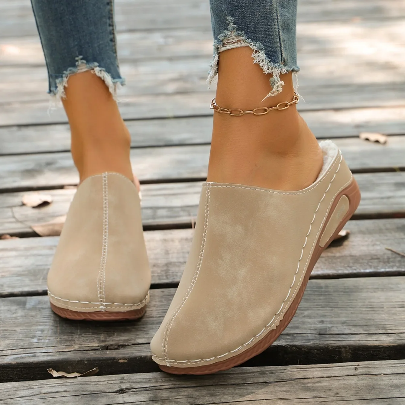 2026 Sommer Damen Pantoffeln Strand Designer Schuhe Damen Casual Plateau-Sandalen Bequeme Slip-On Mode-Slides Damen Mules – Detail 13