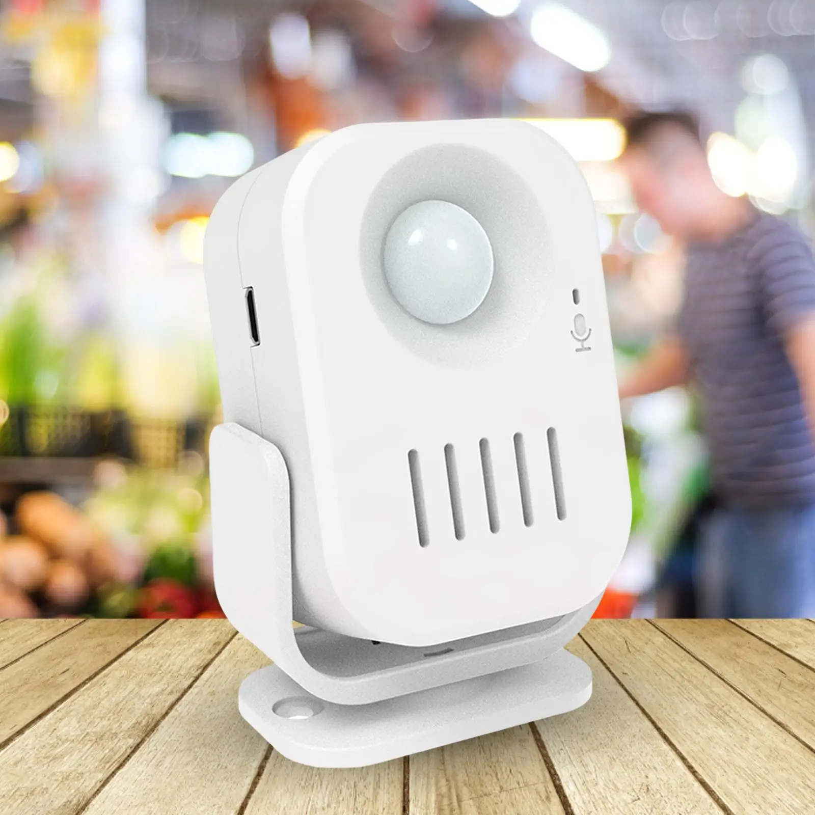 Motion Sensor Detector Doorbell Alarm Chime for Store, Market, Apartment,