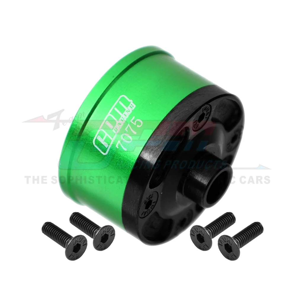 GPM Kim Loại Trước/Trung/Sau Vi Phân Ốp Lưng Diff Tàu Sân Bay Vỏ Nhà Ở 9581 Cho 1/8 4WD SLEDGE Xe Tải MONSTER 95076-4 Phần