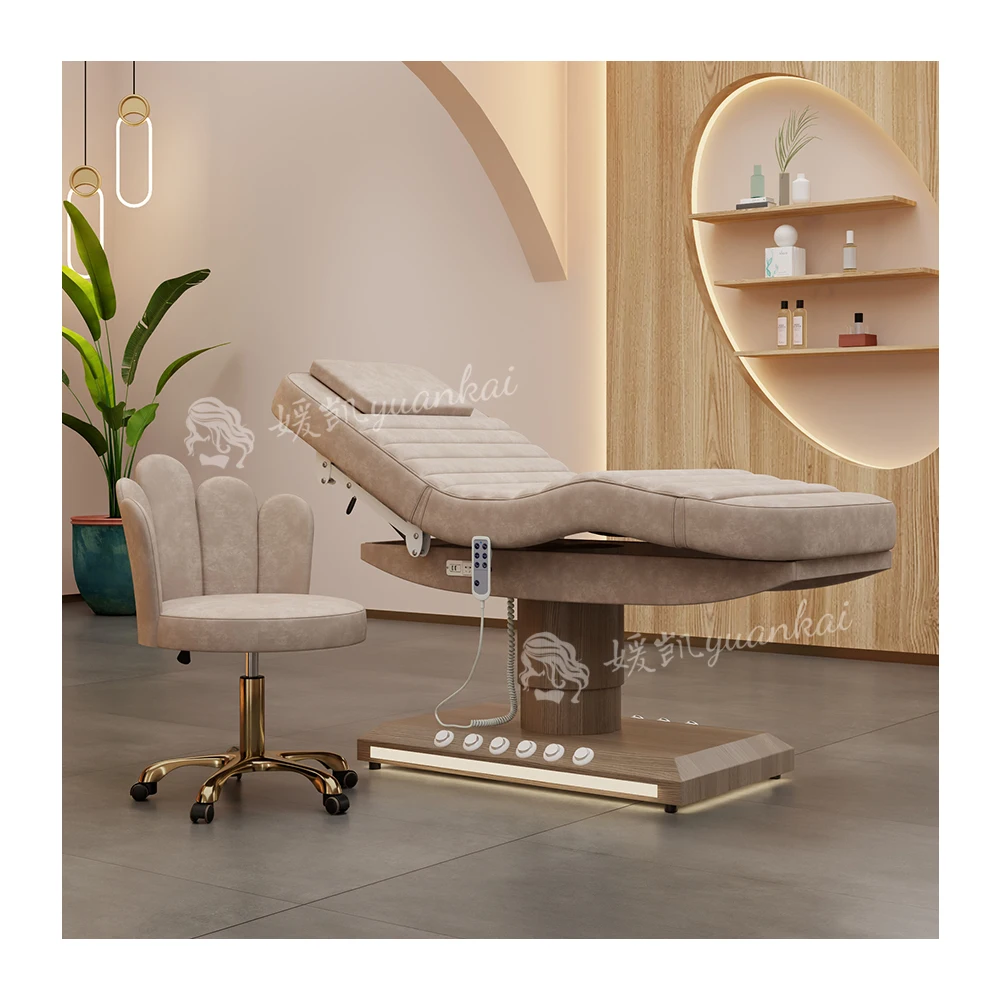 New Electric Face Spa Eyelash Chair Massage Bed Beauty Salon for Skin Care Electric Beauty Bed