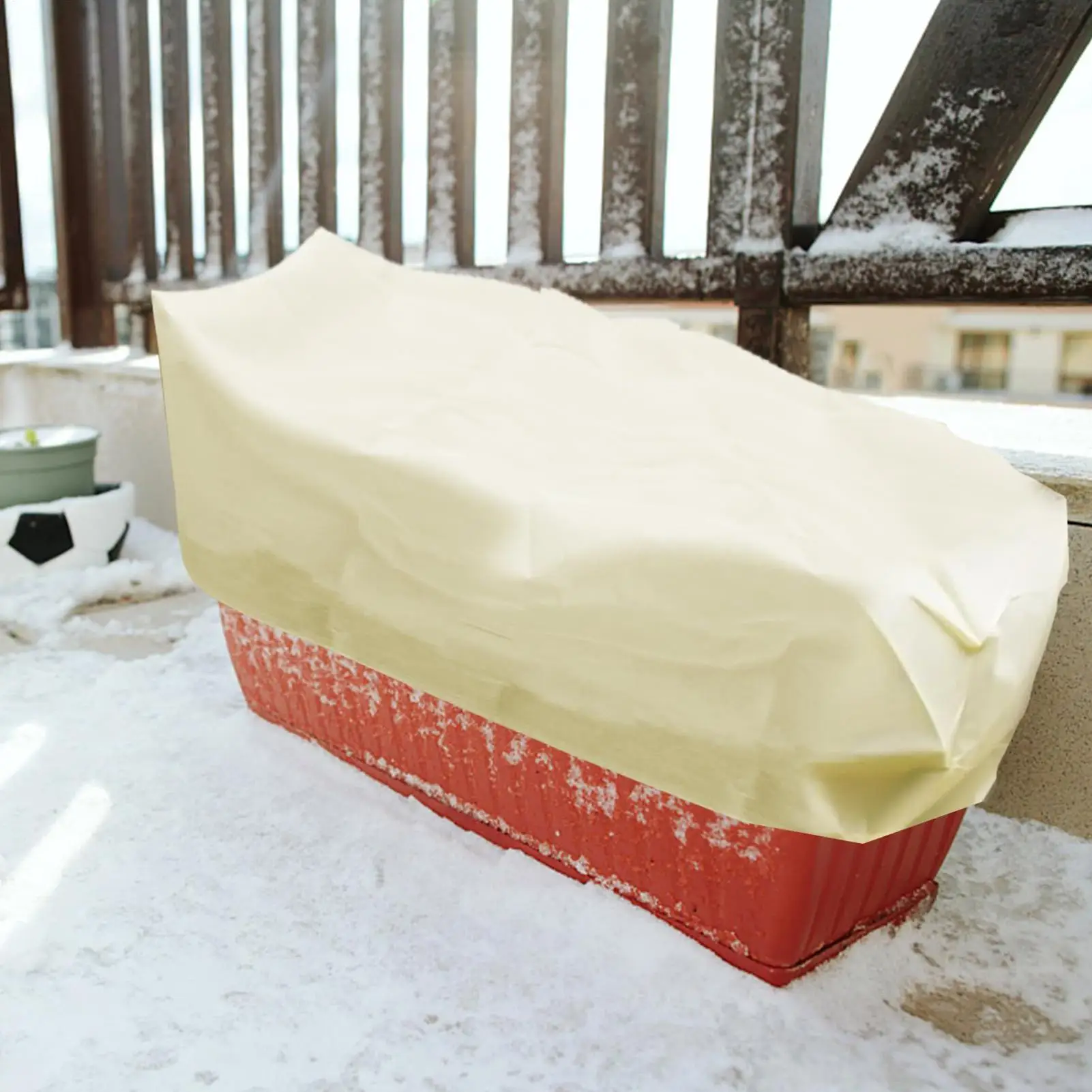 

100 см/150 см чехлы для растений, защита от замерзания, прямоугольный морозный чехол для растений с шнурком, уличный теплый чехол против птиц, фруктовых деревьев