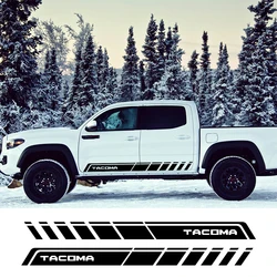 Pickup Stickers Car Door Side Skirt Stripe Decals For Toyota Tacoma Truck Graphic Vinyl Custom Cover Auto Exterior Accessories