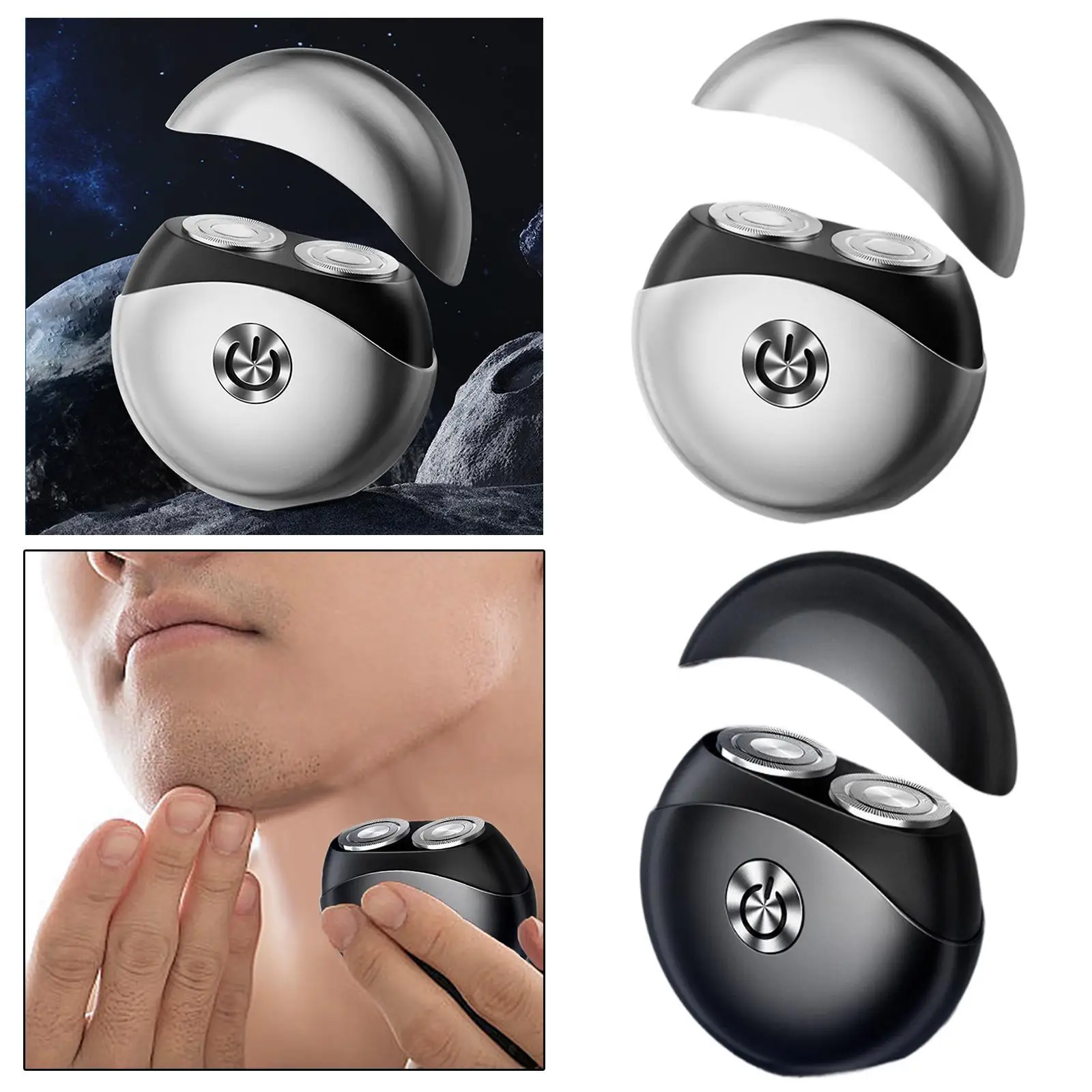 ماكينة حلاقة كهربائية للرجال مناسبة للسفر: أداة أنيقة للعناية الشخصية