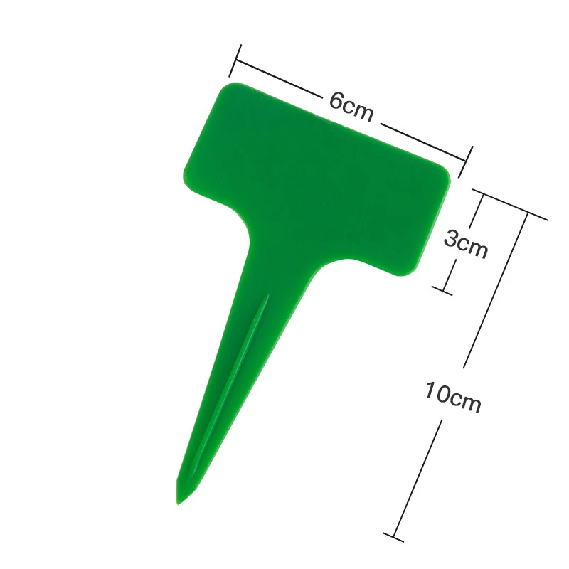 Roślina na zewnątrz Labe duże wodoodporne plastikowa roślina metki typu T, trwałe ogród żłobka markery do ziół kwiaty warzywne