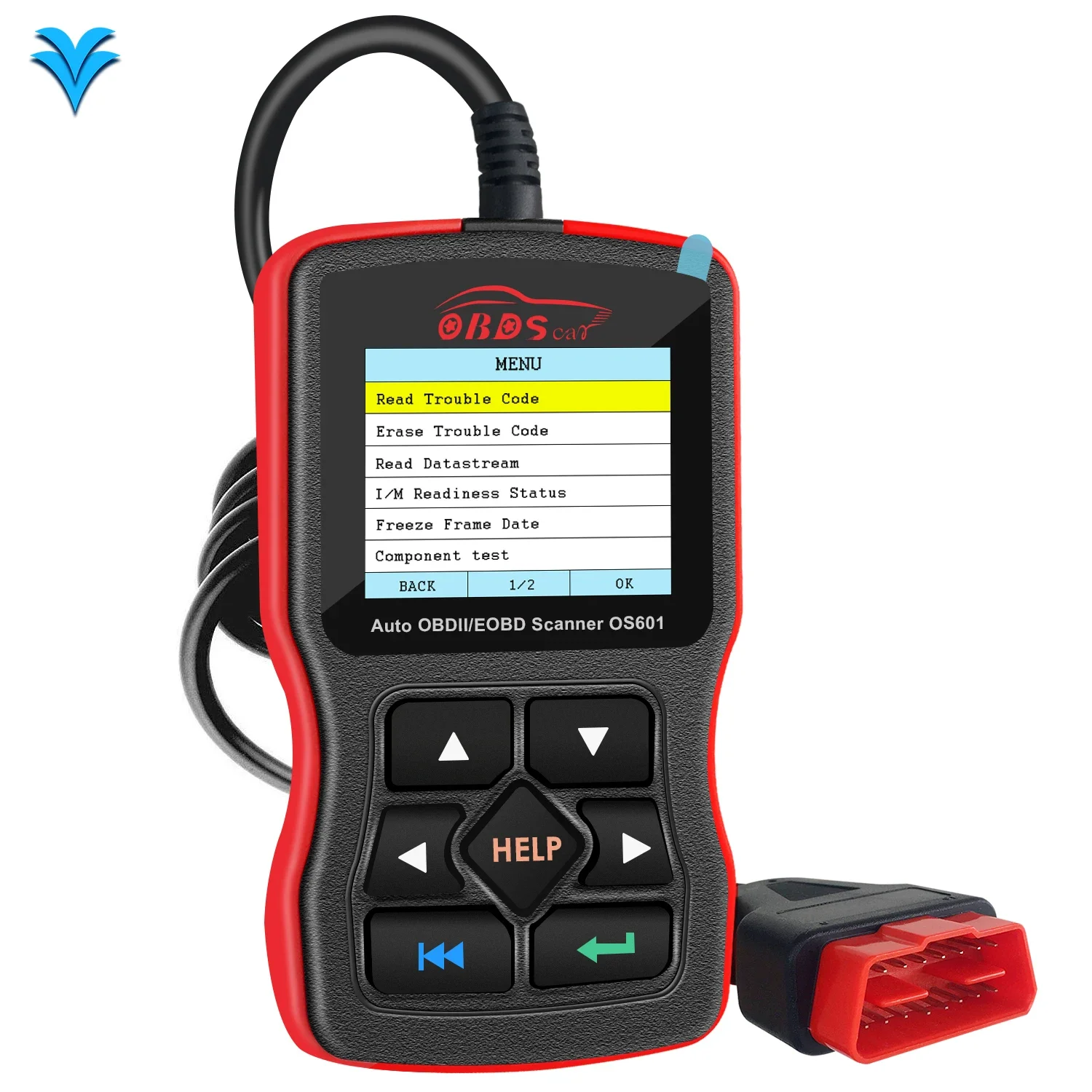 OBDScar OS601 EOBD OBD2 Scanner Automotive Engine Fault Code Reader Diagnostic