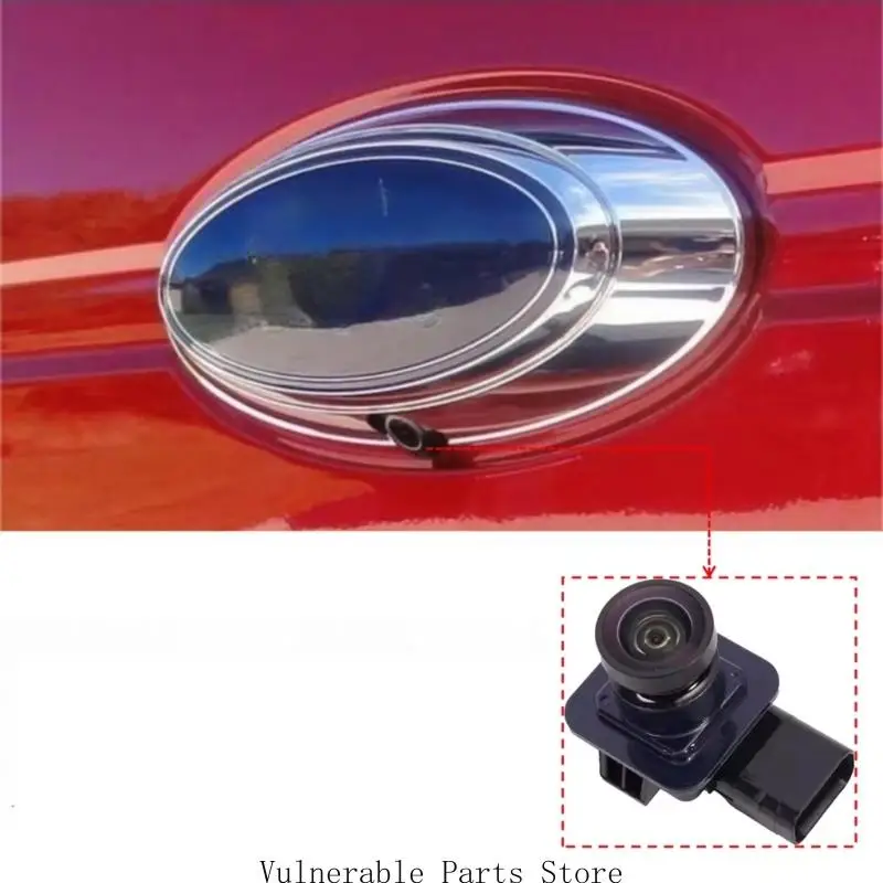 D0UC الباب الخلفي احتياطية مبيت الكاميرا الحافة AL3Z19H511A BL3Z19G490B شعار الإسكان #2