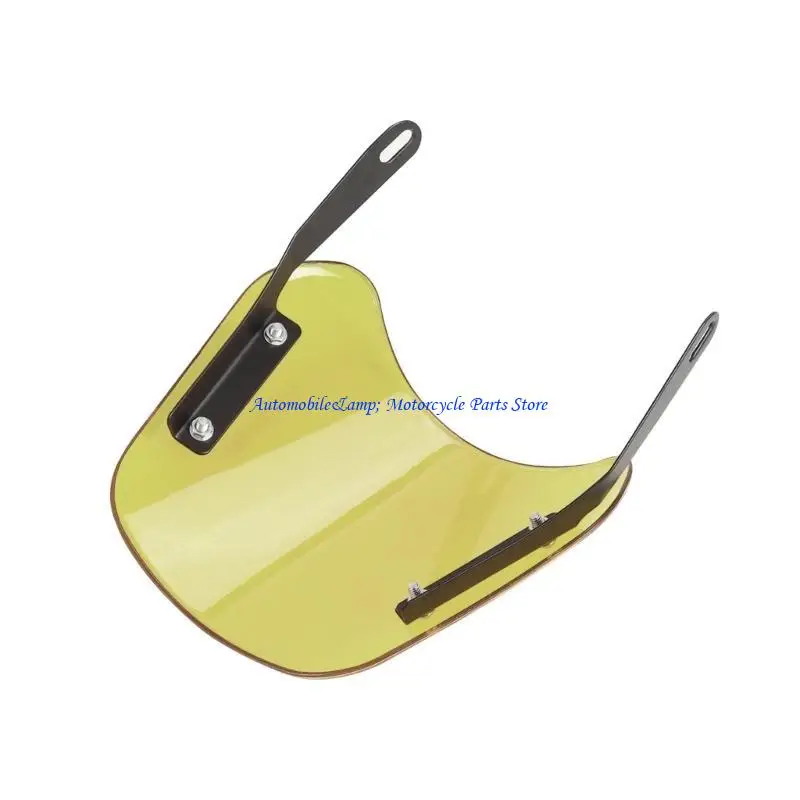 

H7BD Motorcycle Windscreen Wind Deflector Motorcycle Windshield Clear View for CG125