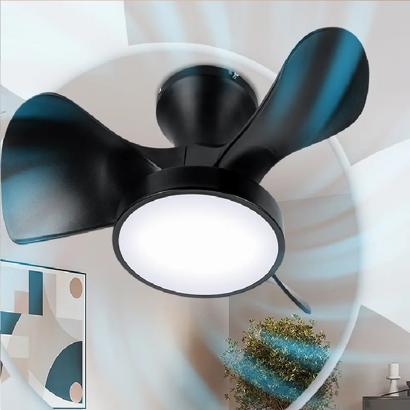 odm gear 22inch Modern Led Ceiling Fan Lights Ultra-Thin DC Motor 6 Speeds Timing Fans Remote Control Low Floor Loft OEM ODM