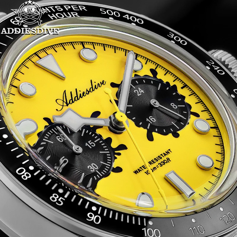 Zero Luxury Watch - ADDIESDIVE New Quartz Watch Men Chronograph