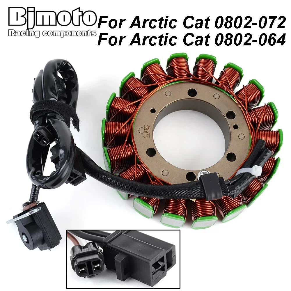 

Motorcycle Ignition Magneto Stator Coil For Arctic Cat Wildcat 1000 GT /LATE BUILD X 1000 4 Metallic 0802-072 0802-064