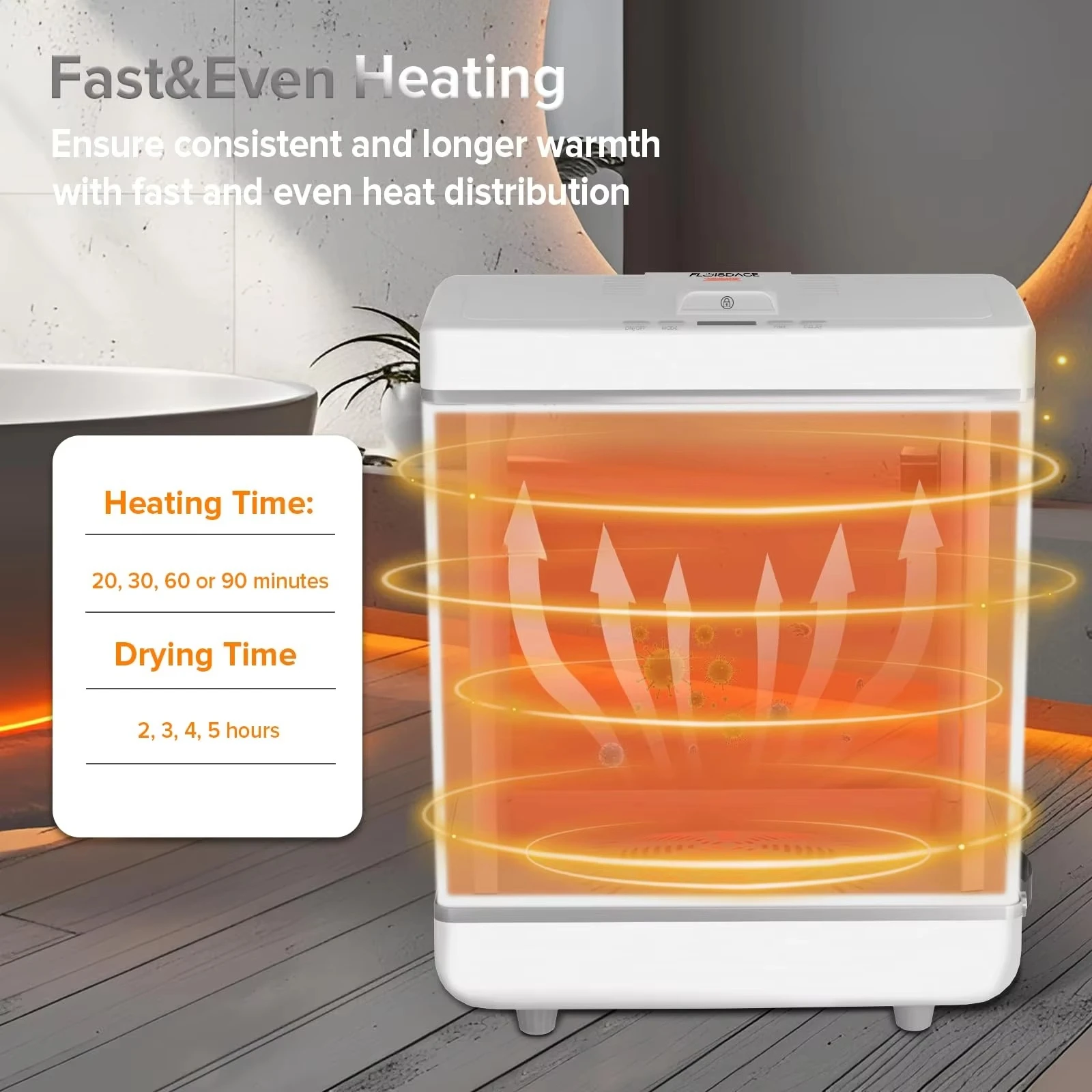 2025 Hottest Luxury Towel Heating BucketPortable For Hotel Home Bathroom Modern Foldable Towel Warmer Bucket