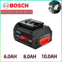 Bosch 18V 10.0AH Professional System Cordless Tool BAT609 BAT618 GBA18V80 21700 Battery 18V 10000mAh ProCORE Replacement Battery