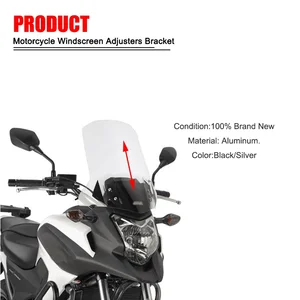 Kính chắn gió có thể điều chỉnh, luồng khí, kính chắn gió, Honda NC750X, NC 750X, 2012-2020, 2015, 2016, 2017, 2018, 2019, 2019 8 Visor bán hàng chính NC750X - №4