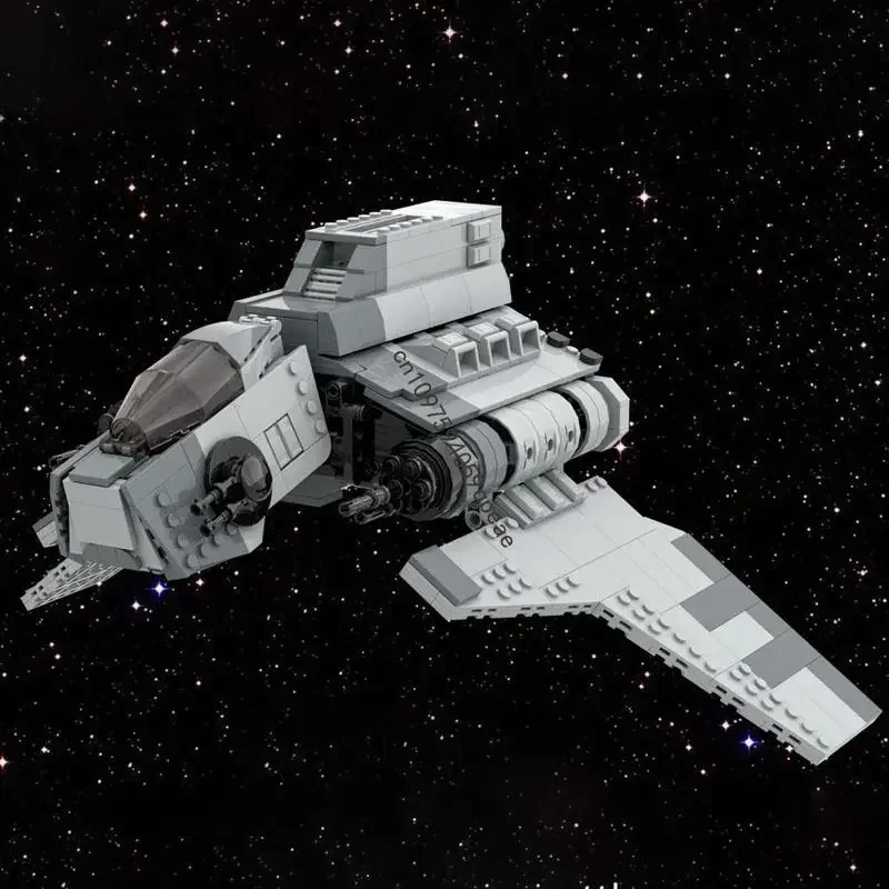 New 803Pcs Famous Star Battle Movie Moc Small Attack Shuttle Model Diy Creative Ideas Toy Birthday Gift Building Blocks view 4