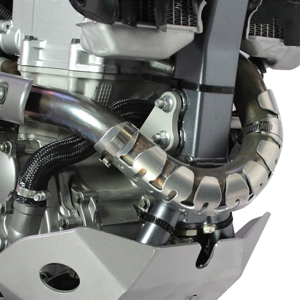 

4-Stroke Motorcycle Exhaust Muffler Pipe Leg Protector Heat Shield Cover Resistant FOR Suzuki RM-Z250 RM-Z450 RM-Z RMZ 250 450