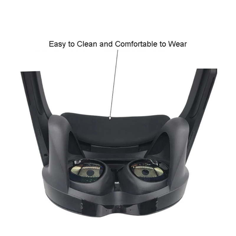 VR-Face Cover Pad Replacement Cushion Comfort Forehead Posterior-Brain Anti-sweat Durable Accessories for META Quest