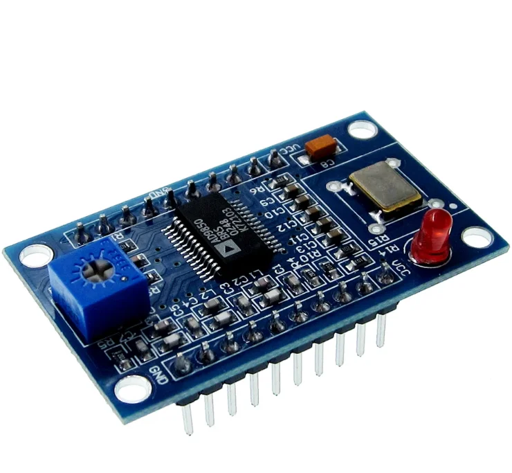 AD9850 AD9851 Модуль генератора сигналов DDS 2 сигнальных волн (0-70 МГц) и 2 прямоугольных волн (0-1 МГц) + схема схемы