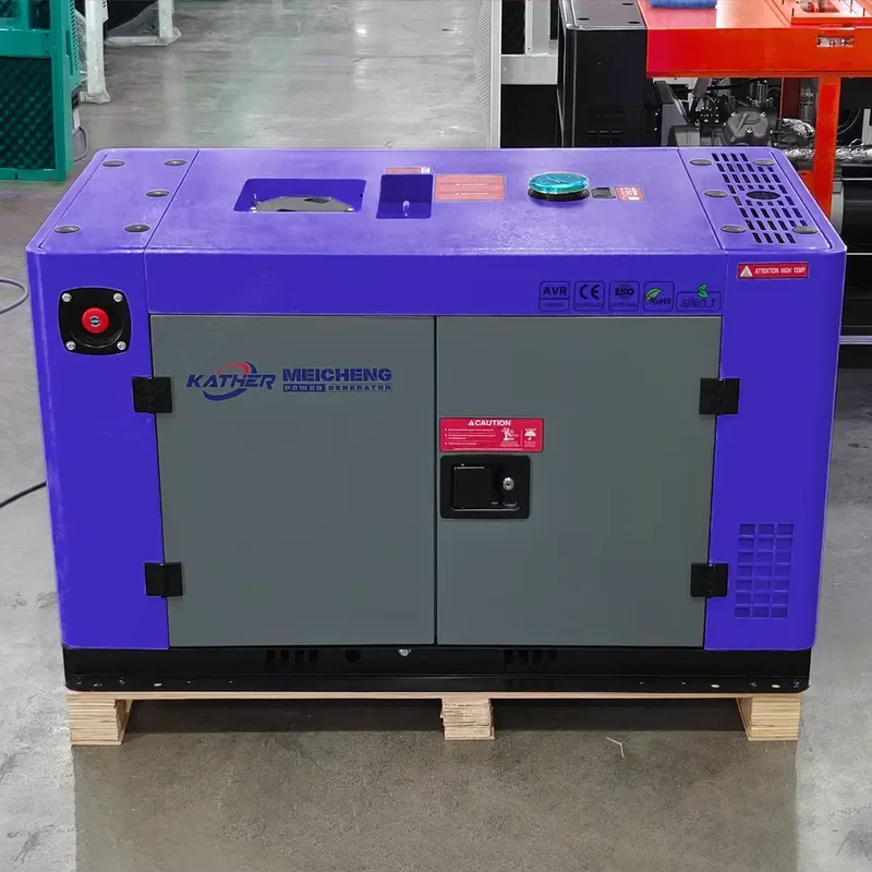 Factory Direct Sale Silent Soundproof Generator 12kw 15kw 20kw 25kw 30kw CE/ISO/RoHS Certified Electric