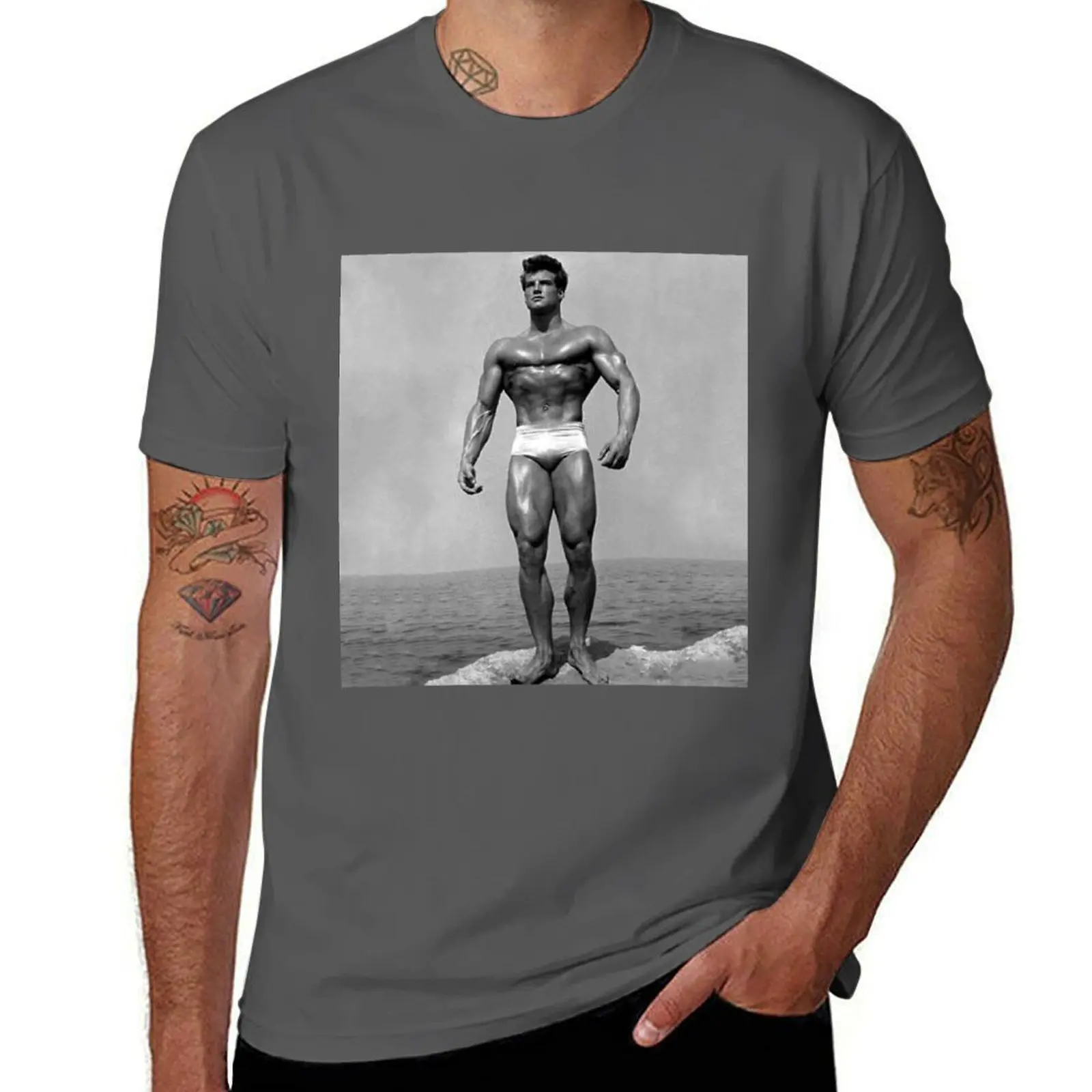 Steve Reeves T-Shirt Tough Fabric Work Tee