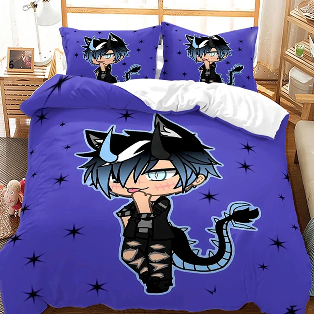Hot Home Of Textiles - 2/3pcs New Gacha Life Bedding Set