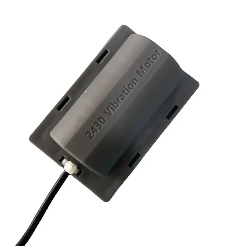 DT17 10X DC 12V Chair Pillow Vibrating Motor, 2430 Mini DC Motor Waterproof Vibration Motor for Massage Belt Frog Feeding
