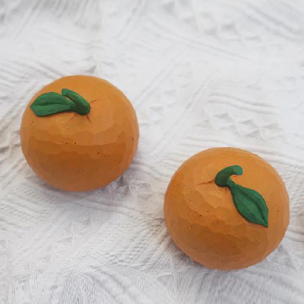 

Simulated Simulated Fruit Model Decorative Model Small Size Room Decoration Artistic Feeling Fruit Props Wooden Figure
