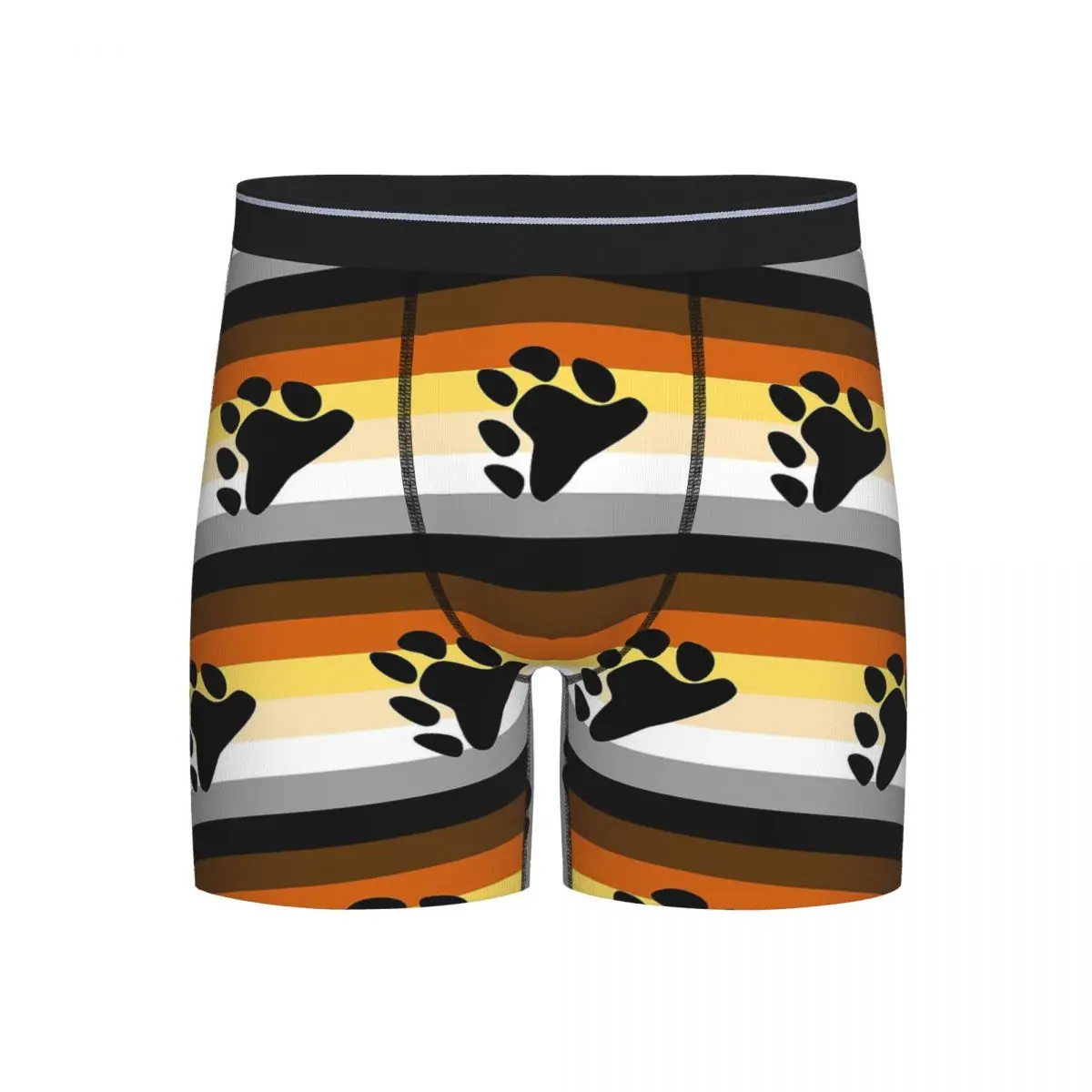 

Long Boxer Underpants Shorts Lgbt Gay Bear Pride Flag Panties Men's Comfortable Underwear for Homme Man Boyfriend Gifts