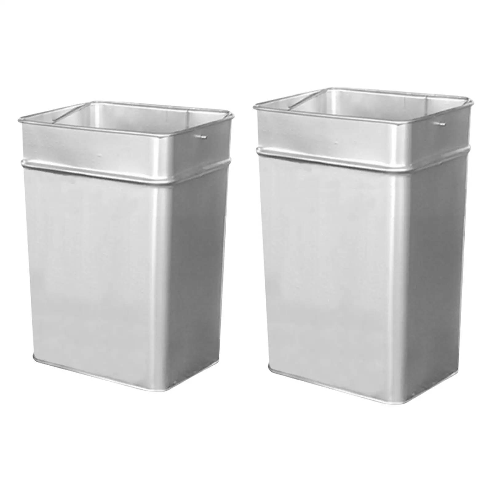 Commercial Garbage Can Rust Resistant Sturdy Easy to Clean Garbage Bin