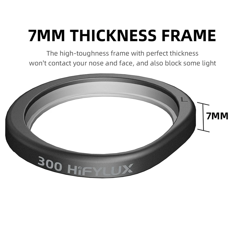 Hifylux 근시 교정 비구면 송진 렌즈 안경, PICO 4 1 쌍