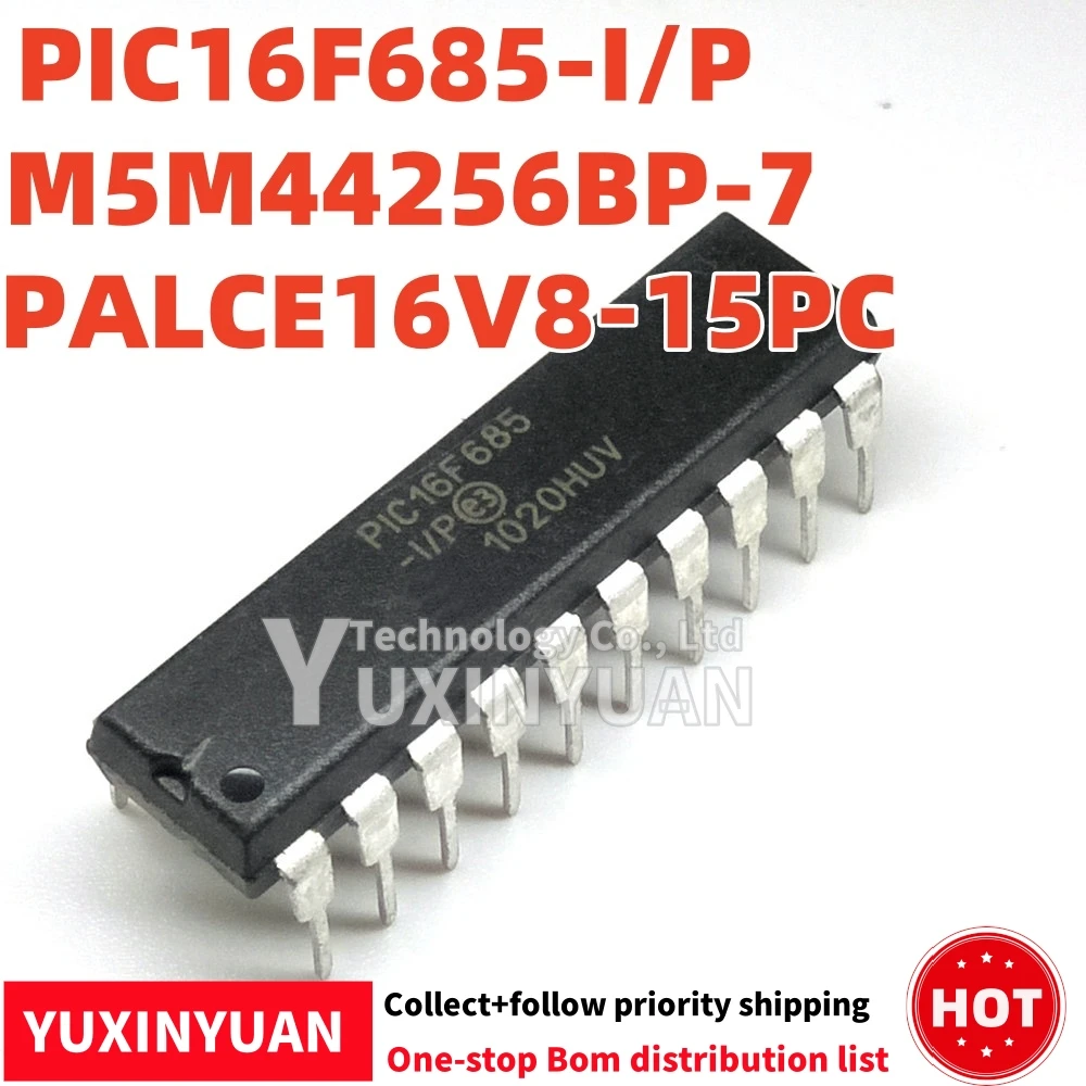1PCS  M5M44256BP-7  MC1377P  MC68HC705J1ACP  NJU3714D  OZ960D  P87LPC768FN  PALCE16V8-15PC  PAW3509DH-TXWA  PIC16F685-I/P