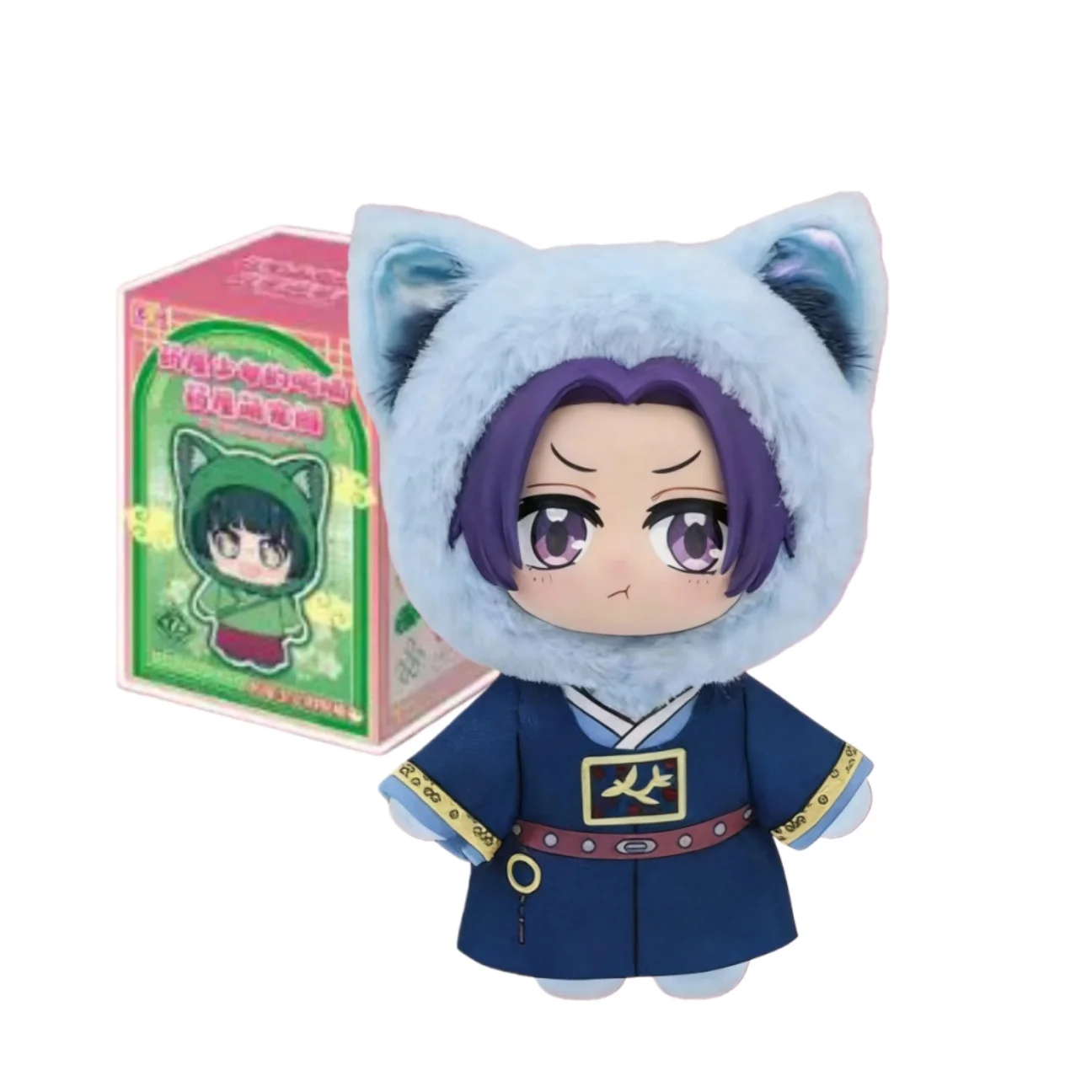 Genuine EAKI The Apothecary Diaries Cute Pet Pavilion Plush Doll Blind Box - Maomao/Jinshi Anime Figure Peripheral Gift