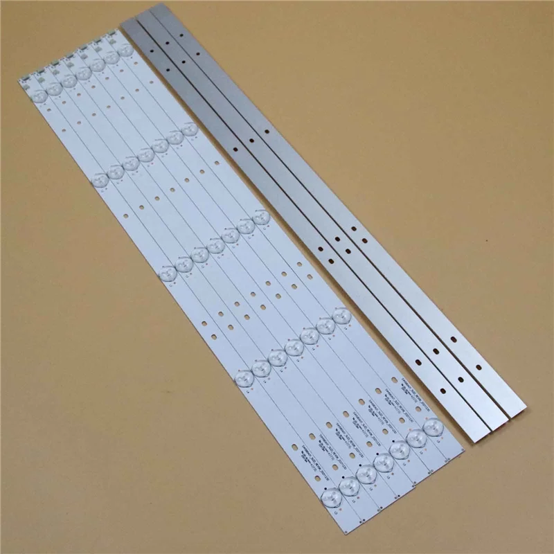 10PCS/Set New TV's LED Lanes Bar SVH580A01_5LED_REV04 Backlight Strips JL.D58051330-003BS-M Kits Bands SVH580A01_5LED_REV06 Tape