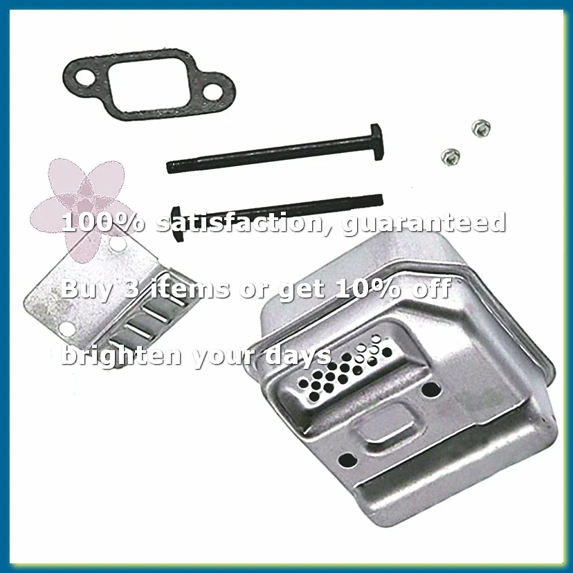Exhaust Muffler Assembly Kit for 017 018 MS170 MS180 Chainsaws Accessories Muffler Exhaust Replace-A09I