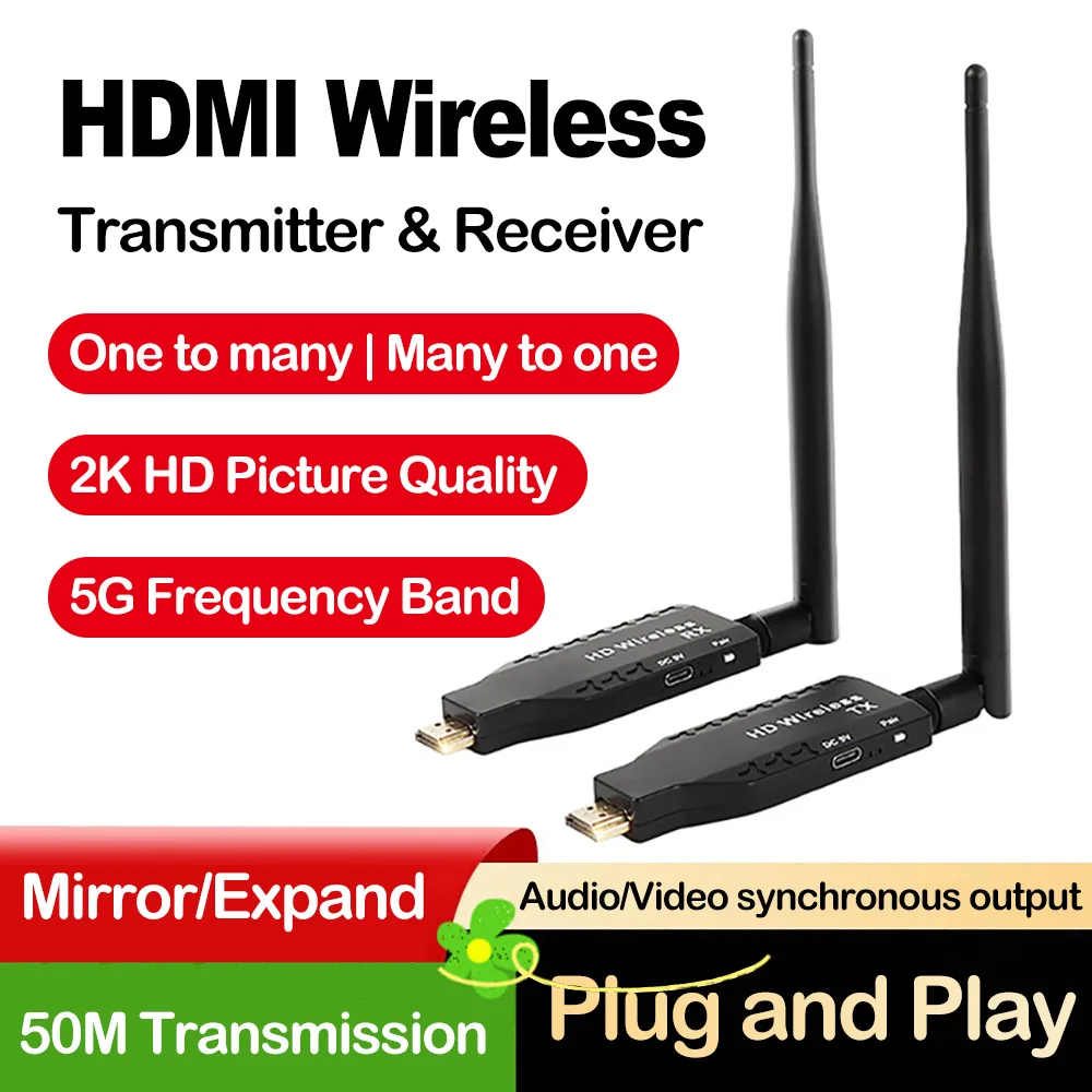 50M Wireless Hdmi E… - image