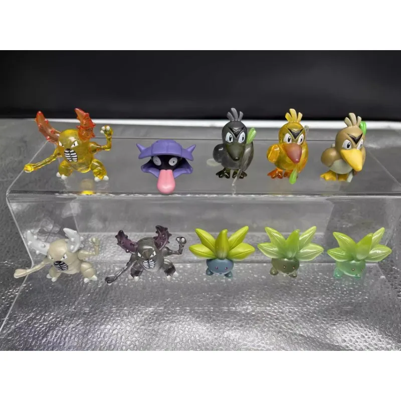 Pokemon Figure Oddish Shellder Pinsir Farfetchd Doll Ornaments Accessories Children Toy