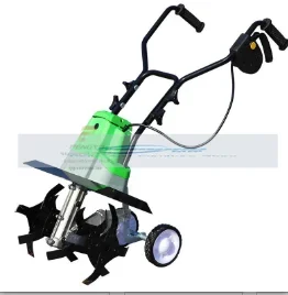 Electric Ripper Tiller Micro Tillage Small Household Rotary Tiller Planing Ground Digging Plowing Weeding Machine Power Tiller