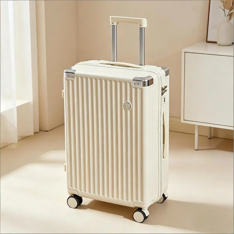 

New Arrival Multi Functional Retro Suitcase Durable Universal Travel Luggage with Spinner Wheels Carry on Luggage Suitcase