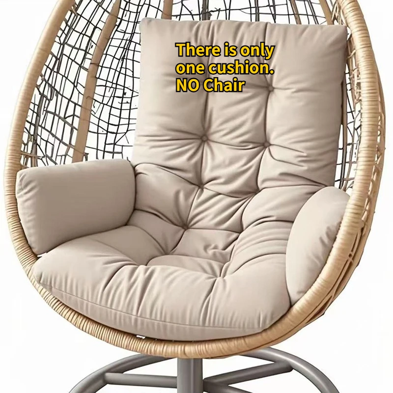 Boheemse stijl schommelstoelkussen binnen/buiten kussen zachte vulling voor hangstoelen balkon tuin terras meubelkussen - afbeelding 1