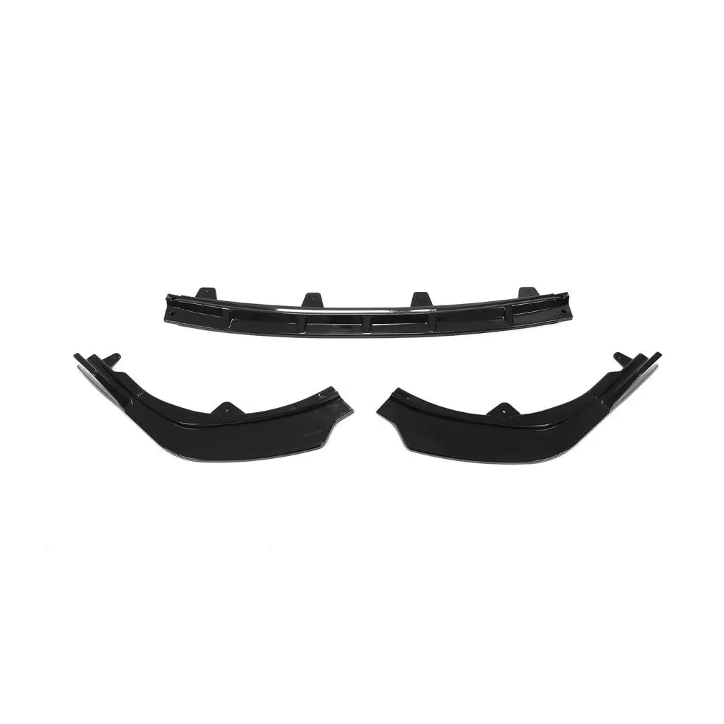 Front Bumper Lip Spoiler For Toyota 8th Gen Camry Sport 2018-2022 Car Front Bumper Protection Spoiler Splitter ABS Glossy Black