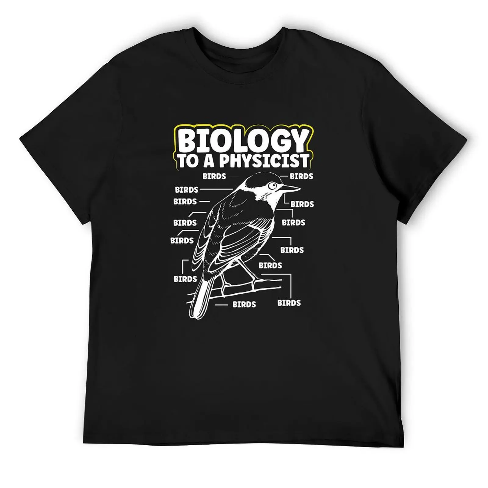 Biology To A Physicist Biologist Microbiologist T-Shirt plus size tops customizeds summer top men clothing