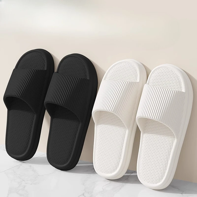 

Men's Summer EVA Slippers Women's Summer Outdoor and Bathroom Non-slip Soft-soled Indoor House Slippers