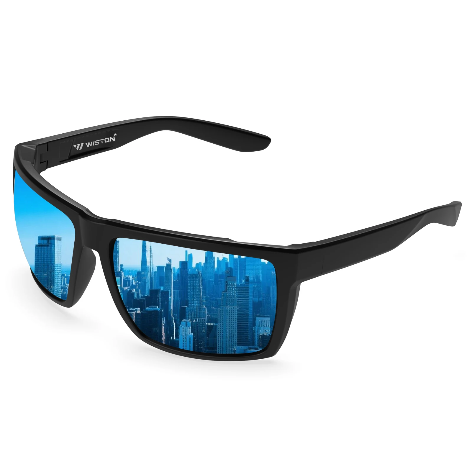 

MAXJULI XL Z87 Polarized Safety Sunglasses for Big Wide Heads Men Women TR90 Ultralight UV400 Work Outdoor Sun Glasses Z8234