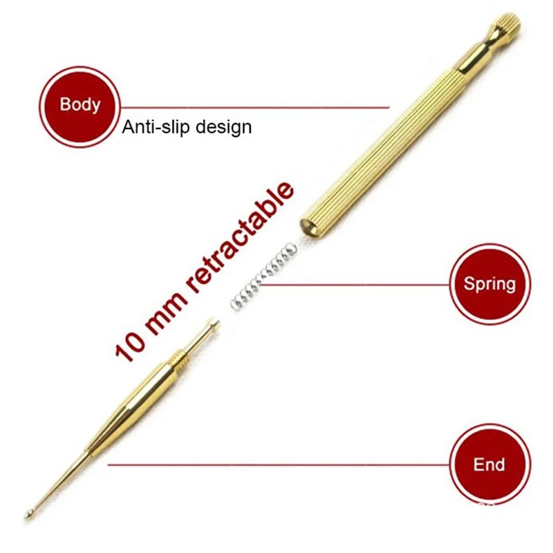 

4 In 1 Set Multi-Condition Ear Seeds Acupuncture Auricular Sticker Kit 1200pcs With Acupressure Chart Tweezer Auricular Probe