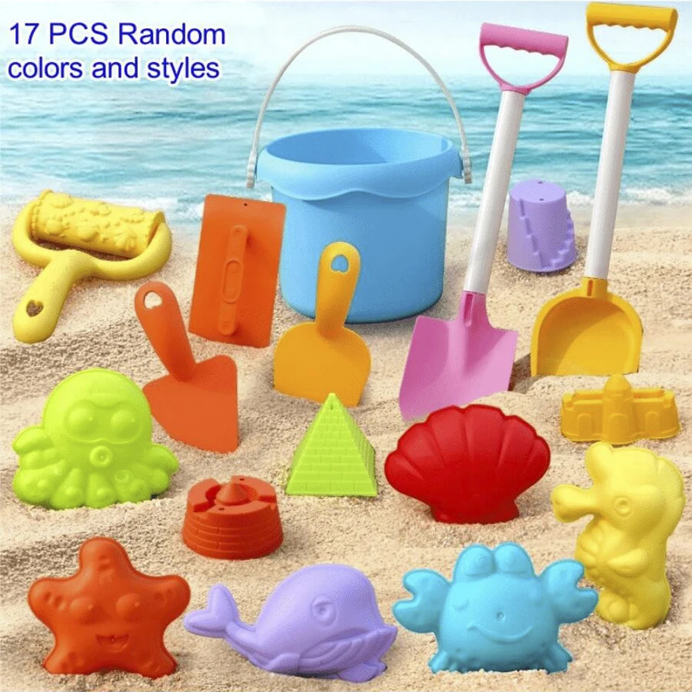 20-teiliges Strandspielzeug-Set für Kinder, Strandauto, Sandgrabspielzeug, Sommer-Strandgeschenke für Kinder, Outdoor-Tag am Strand